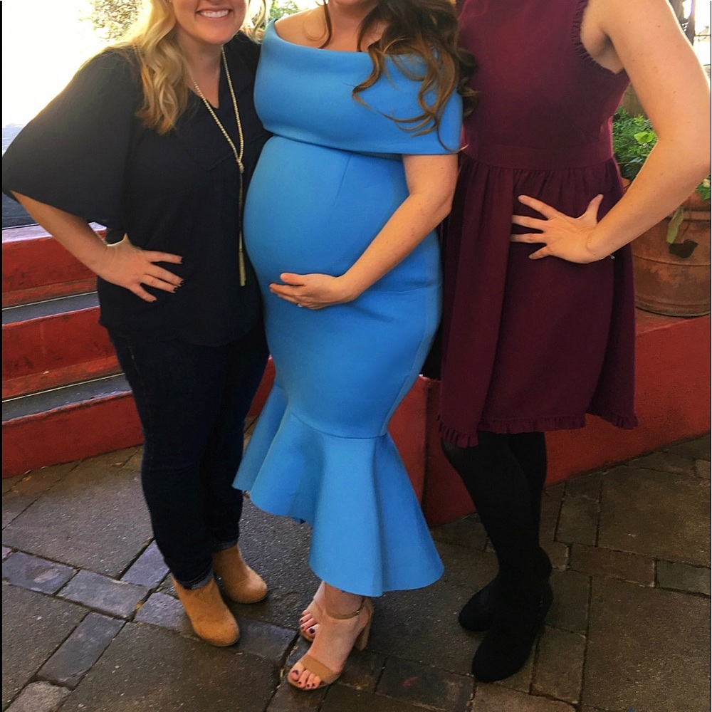 ASOS maternity mermaid dress 🐬